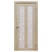 Дверь Верда Z-5 экошпон Остекление Гранит прозрачный тон Кремовая лиственница