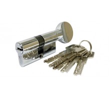 Механизм цилиндровый Vаntage ключ-вертушка (перфо) ZC80 Хром